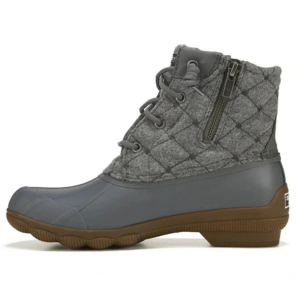 Women’s Sperry Boots “Grey Wool” - Picture 3 of 7